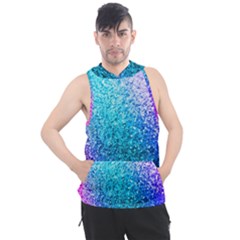 Rainbow Color Colorful Pattern Men s Sleeveless Hoodie by Grandong