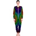 Rainbow Mandala Abstract Pastel Pattern OnePiece Jumpsuit (Ladies) View1