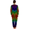 Rainbow Mandala Abstract Pastel Pattern OnePiece Jumpsuit (Ladies) View2