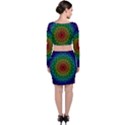 Rainbow Mandala Abstract Pastel Pattern Top and Skirt Sets View2