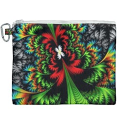 Kaleidoscopic Tropic Canvas Cosmetic Bag (xxxl) by Grandong