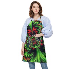 Kaleidoscopic Tropic Pocket Apron by Grandong