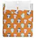 Cute Penguin Funny Pattern Duvet Cover Double Side (Queen Size) View1