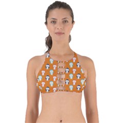 Cute Penguin Funny Pattern Perfectly Cut Out Bikini Top by Grandong