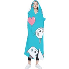 Cat Bunny Wearable Blanket by Grandong