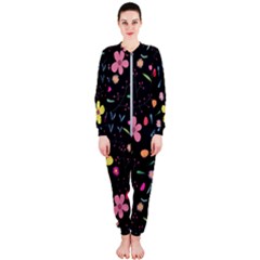 Beautiful Flower Plants Aesthetic Secret Garden Onepiece Jumpsuit (ladies) by Grandong