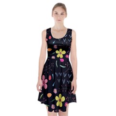 Beautiful Flower Plants Aesthetic Secret Garden Racerback Midi Dress by Grandong