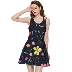 Beautiful Flower Plants Aesthetic Secret Garden Inside Out Racerback Dress by Grandong