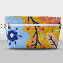 Floral Pattern Adorable Beautiful Aesthetic Secret Garden Handbag Organizer by Grandong