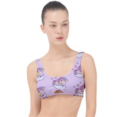 Unicorn Clouds Colorful Cute Pattern Sleepy The Little Details Bikini Top by Grandong