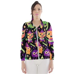 Fun Halloween Monsters Women s Windbreaker by Grandong