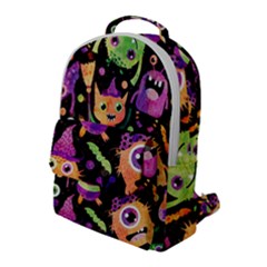 Fun Halloween Monsters Flap Pocket Backpack (large) by Grandong