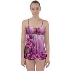 24 Rise  Babydoll Tankini Set