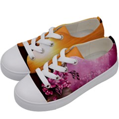 24 RISE. Kids  Low Top Canvas Sneakers