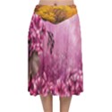 24 RISE. Velvet Flared Midi Skirt View1