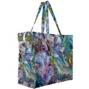 Flowing patterns Canvas Travel Bag View3