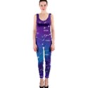 Realistic Night Sky Poster With Constellations One Piece Catsuit View1