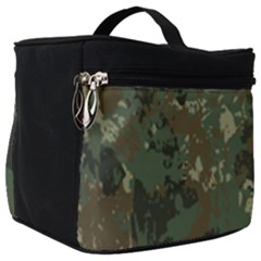 Camouflage Splatters Background Make Up Travel Bag (big) by Grandong