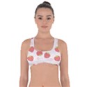 Strawberries Pattern Design Got No Strings Sports Bra View1