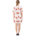 Strawberries Pattern Design Sixties Short Sleeve Mini Dress View2