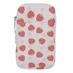 Strawberries Pattern Design Waist Pouch (small) by Grandong