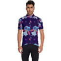 Owl Pattern Background Men s Short Sleeve Cycling Jersey View1