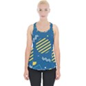 Flat Design Geometric Shapes Background Piece Up Tank Top View1