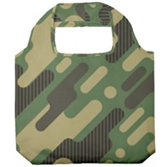 Camouflage Pattern Background Foldable Grocery Recycle Bag by Grandong