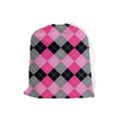 Seamless Argyle Pattern Drawstring Pouch (Large) View1