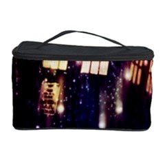 Tardis Regeneration Art Doctor Who Paint Purple Sci Fi Space Star Time Machine Cosmetic Storage Case by Cemarart