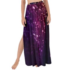 Tardis Regeneration Art Doctor Who Paint Purple Sci Fi Space Star Time Machine Maxi Chiffon Tie-up Sarong by Cemarart