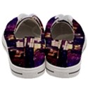 Tardis Regeneration Art Doctor Who Paint Purple Sci Fi Space Star Time Machine Women s Low Top Canvas Sneakers View4