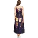 Tardis Regeneration Art Doctor Who Paint Purple Sci Fi Space Star Time Machine Boho Sleeveless Summer Dress View2