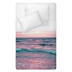 Sunset Ocean Beach Catcher Dream Evening Night Sunset Duvet Cover (single Size) by Cemarart