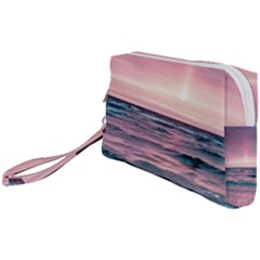 Sunset Ocean Beach Catcher Dream Evening Night Sunset Wristlet Pouch Bag (small) by Cemarart