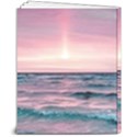 Sunset Ocean Beach Catcher Dream Evening Night Sunset 8  x 10  Hardcover Notebook View2