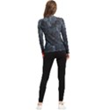 Abstract Tech Computer Motherboard Technology Women s Long Sleeve Rash Guard View2