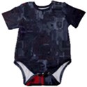 Abstract Tech Computer Motherboard Technology Baby Short Sleeve Bodysuit View1