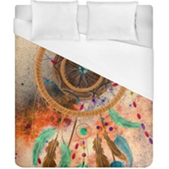 Dream Catcher Colorful Vintage Duvet Cover (california King Size) by Cemarart