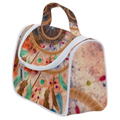 Dream Catcher Colorful Vintage Satchel Handbag by Cemarart