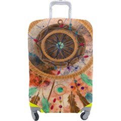 Dream Catcher Colorful Vintage Luggage Cover (large)