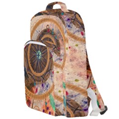 Dream Catcher Colorful Vintage Double Compartment Backpack by Cemarart