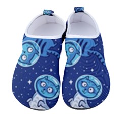 Cat Astronaut Space Suit Pattern Women s Sock-style Water Shoes by Cemarart