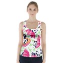 Panda Umbrella Pattern Racer Back Sports Top View1