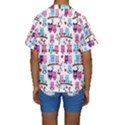 Owl Pattern Kids  Short Sleeve Swimwear View2