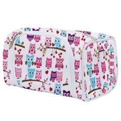 Owl Pattern Toiletries Pouch