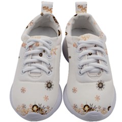 Golden-snowflake Kids Athletic Shoes by saad11