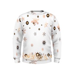 Golden-snowflake Kids  Sweatshirt