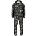 Doodle Art Chemistry Art Hooded Jumpsuit (Men) View1