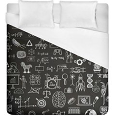 Doodle Art Chemistry Art Duvet Cover (king Size)